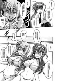 (C84) [Hagane no Naru Ki (Hagane Soushi)] Anta ni Gohoushi Campaign Ryaku shite AGC Kaisai chuu! (Mahou Shoujo Lyrical Nanoha) [Chinese] [暗黑鸽友会汉化组]