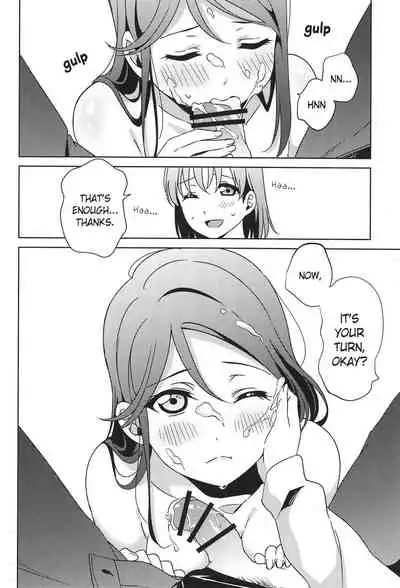 (Bokura no Love Live! 28) [Sakura Mikan Hoikuen (Mikan)] Chika-chan no ○○ ga Hairanai | Chika-chan's ○○ Won't Fit (Love Live! Sunshine!!) [English]